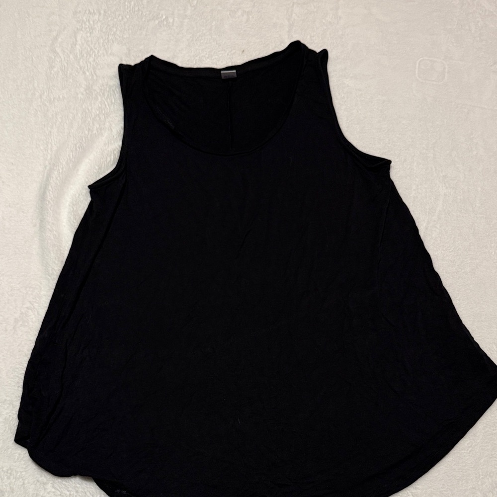 Old Navy Black Lux flowy tank top